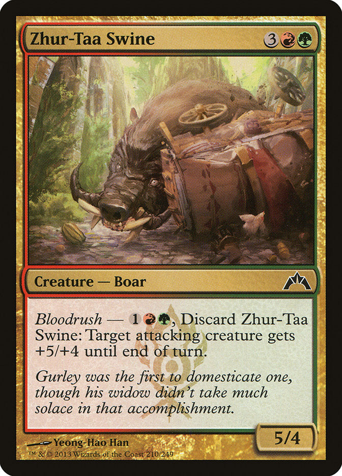 Zhur-Taa Swine 210/249 (Gatecrash)  | Chromatic Games