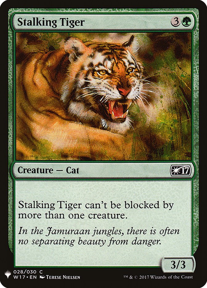 Stalking Tiger [Mystery Booster] | Chromatic Games