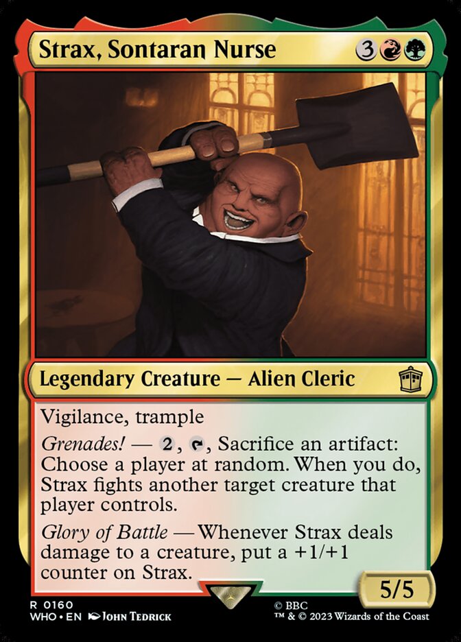 Strax, Sontaran Nurse 160/331 (Universes Beyond: Doctor Who)  | Chromatic Games