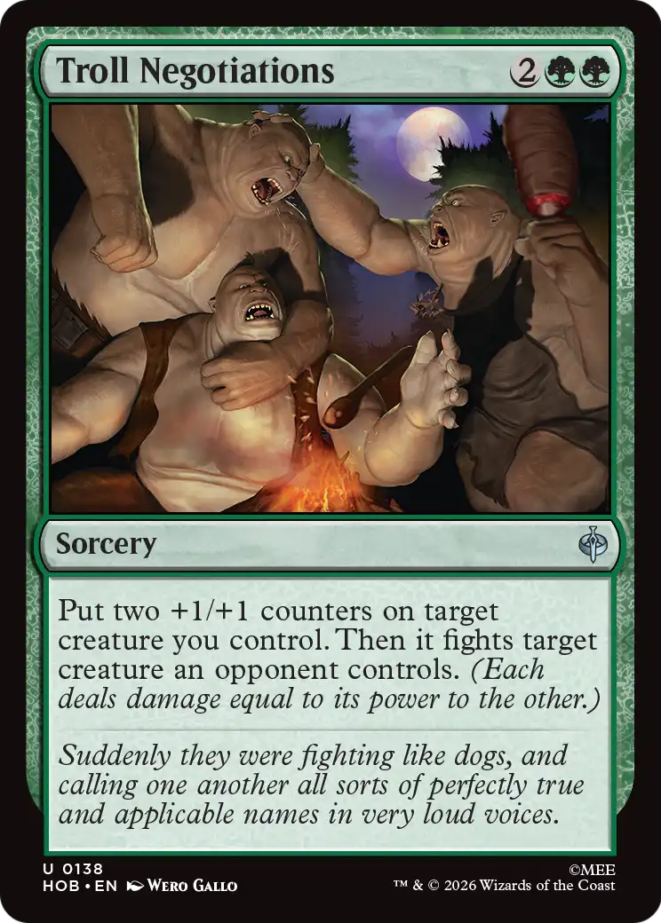Troll Negotiations [The Hobbit] | Chromatic Games
