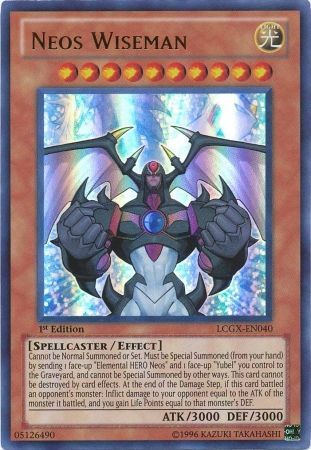 Neos Wiseman [LCGX-EN040] Ultra Rare | Chromatic Games