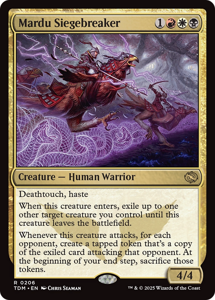 Mardu Siegebreaker [Tarkir: Dragonstorm] | Chromatic Games