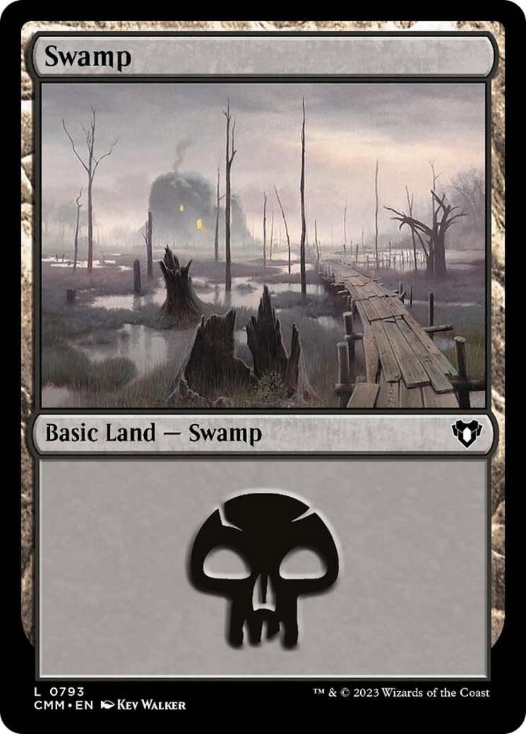 Swamp (793) [Commander Masters] | Chromatic Games