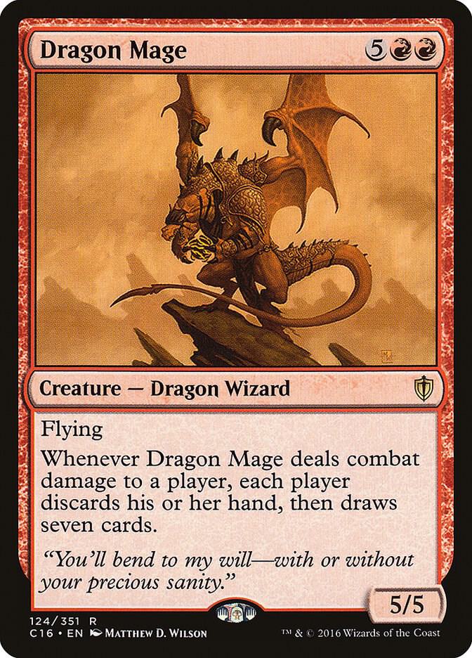 Dragon Mage 124/351 (Commander 2016)  | Chromatic Games