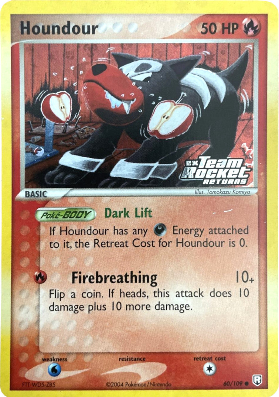 Houndour (60/109) (Stamped) [EX: Team Rocket Returns] | Chromatic Games