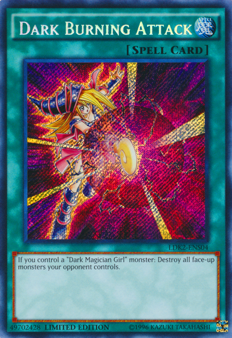 Dark Burning Attack [LDK2-ENS04] Secret Rare | Chromatic Games