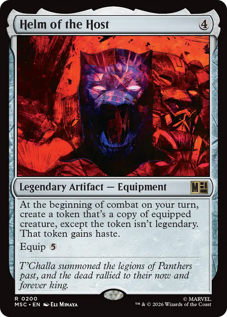 Helm of the Host (Surge Foil) [Marvel Super Heroes Commander] | Chromatic Games
