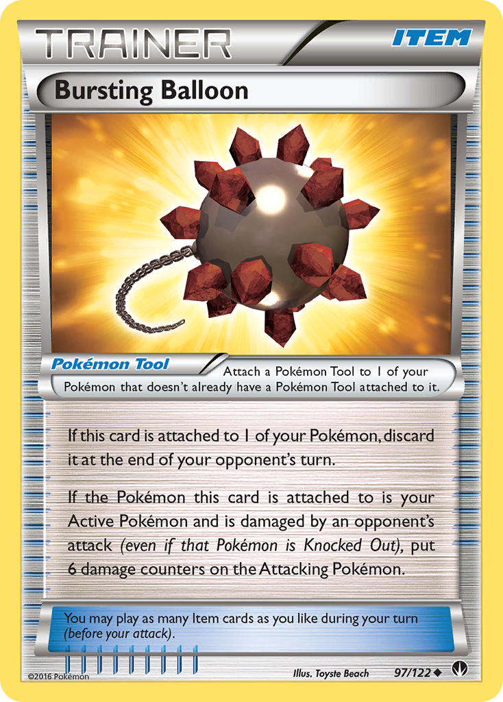 Bursting Balloon (97/122) [XY: BREAKpoint] | Chromatic Games