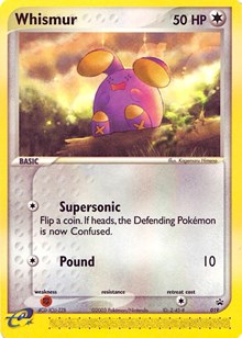 Whismur (019) (Cosmos Holo) [Nintendo: Black Star Promos] | Chromatic Games