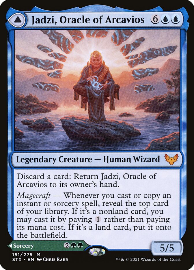 Jadzi Oracle of Arcavios 151 (Strixhaven: School of Mages)  | Chromatic Games