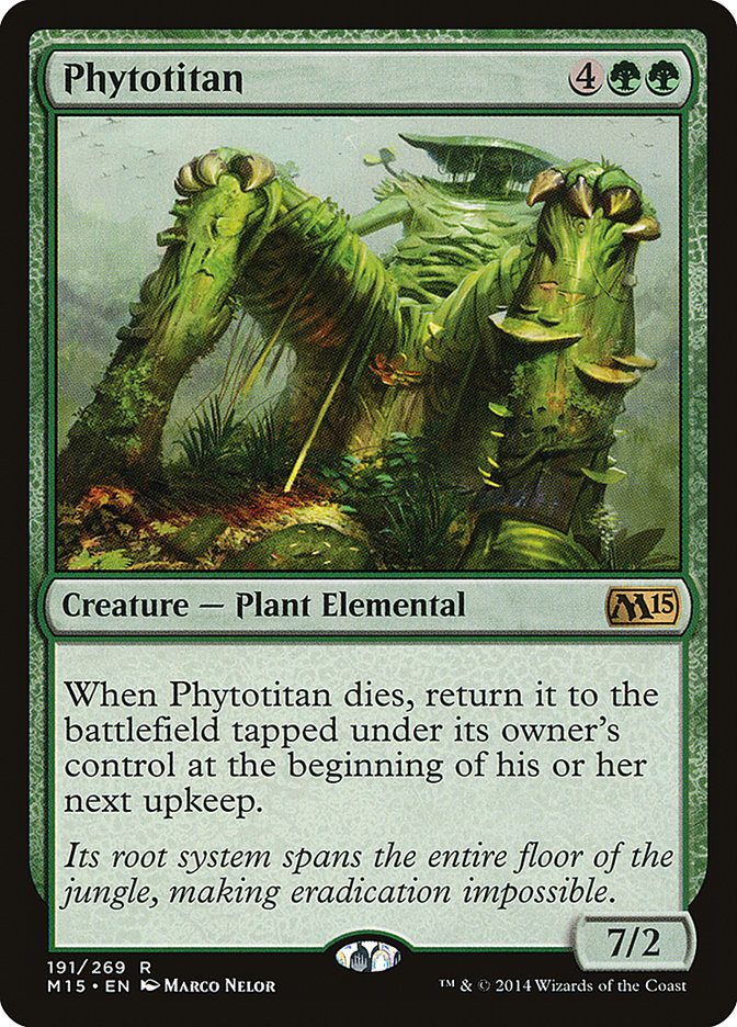 Phytotitan 191 (Magic 2015 (M15))  - Foil | Chromatic Games