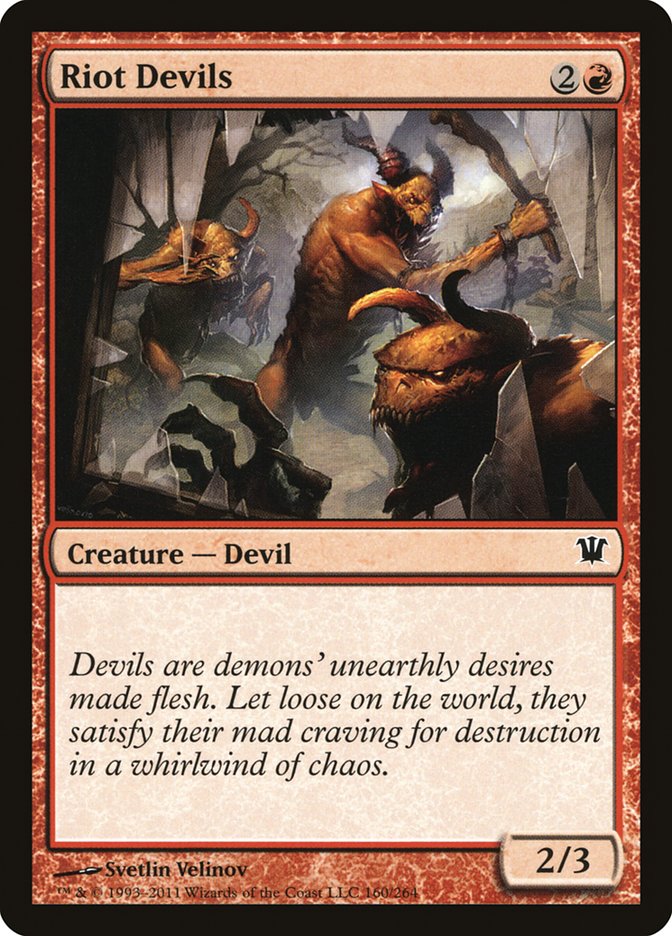 Riot Devils 160/264 (Innistrad)  | Chromatic Games