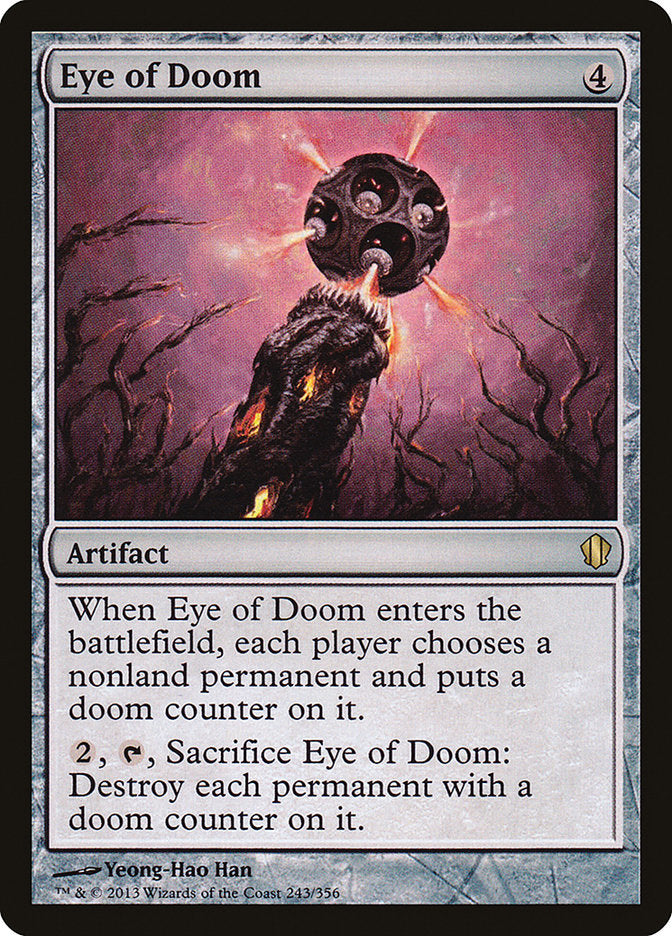 Eye of Doom 243/356 (Commander 2013)  | Chromatic Games