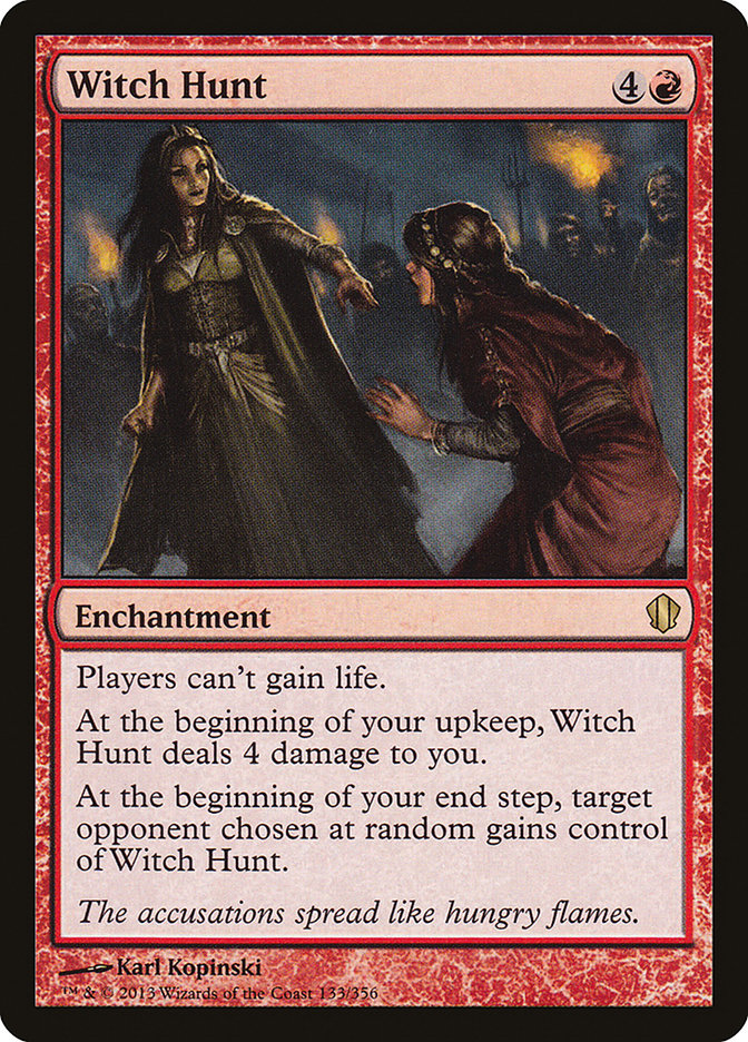 Witch Hunt 133/356 (Commander 2013)  | Chromatic Games