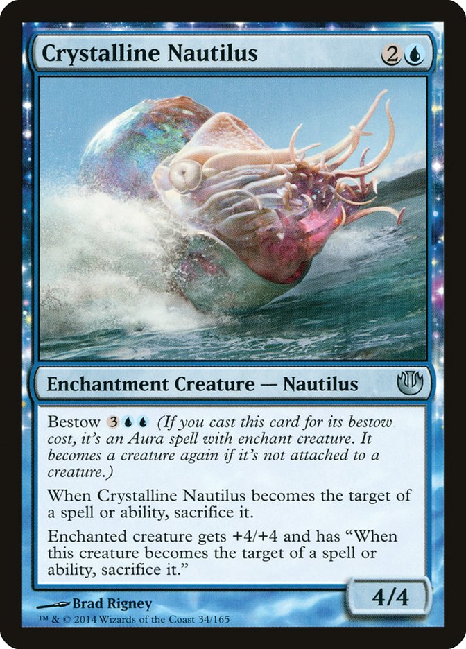 Crystalline Nautilus 34/165 (Journey Into Nyx)  | Chromatic Games