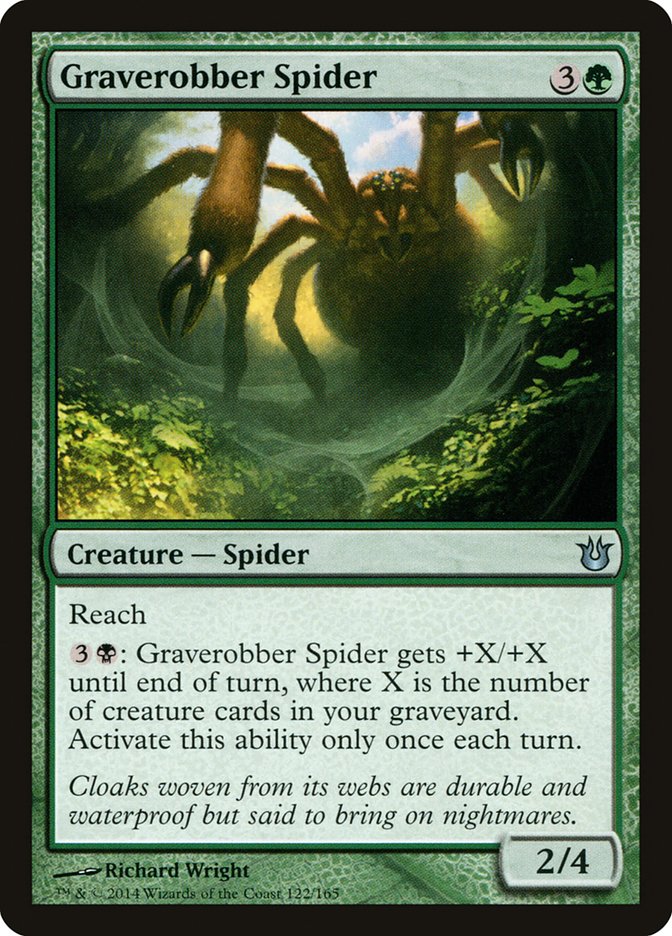 Graverobber Spider 122/165 (Born of the Gods)  | Chromatic Games