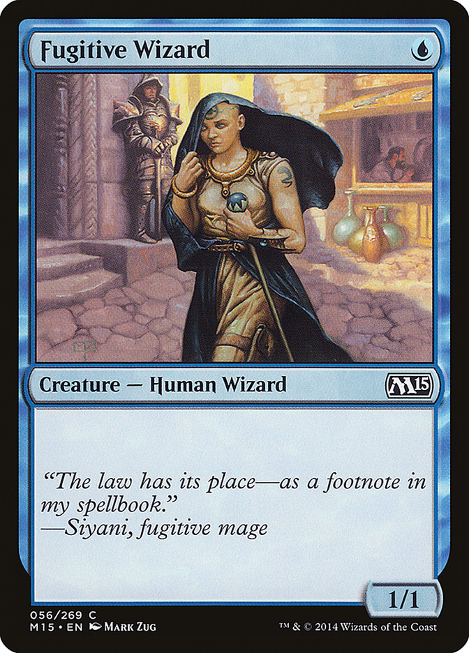 Fugitive Wizard 56 (Magic 2015 (M15))  | Chromatic Games