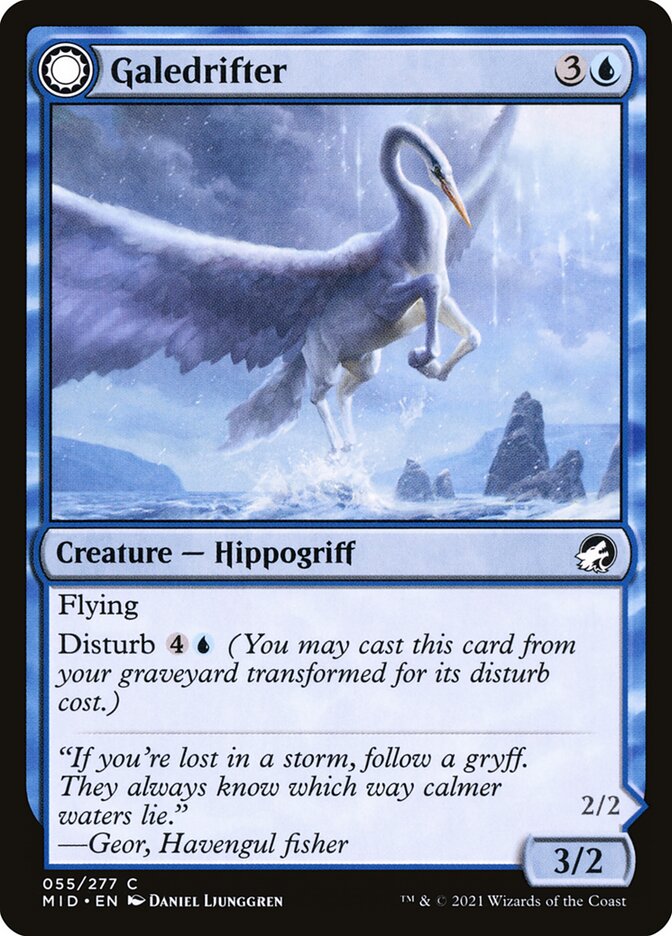 Galedrifter // Waildrifter 55/277 (Innistrad: Midnight Hunt)  | Chromatic Games