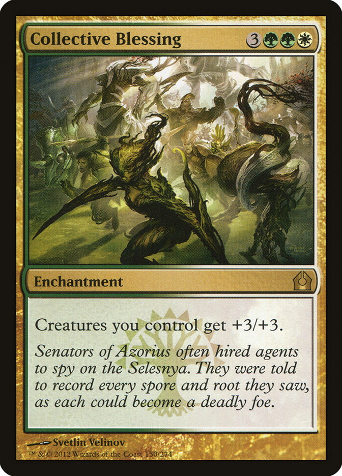 Collective Blessing 150/274 (Return to Ravnica)  - Foil | Chromatic Games