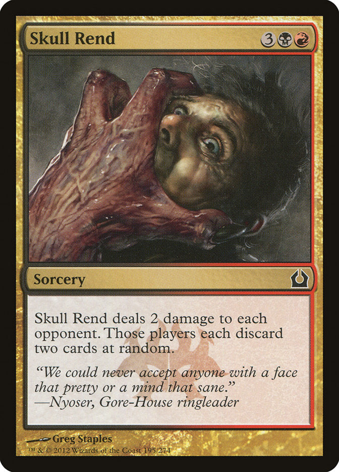 Skull Rend 195/274 (Return to Ravnica)  | Chromatic Games