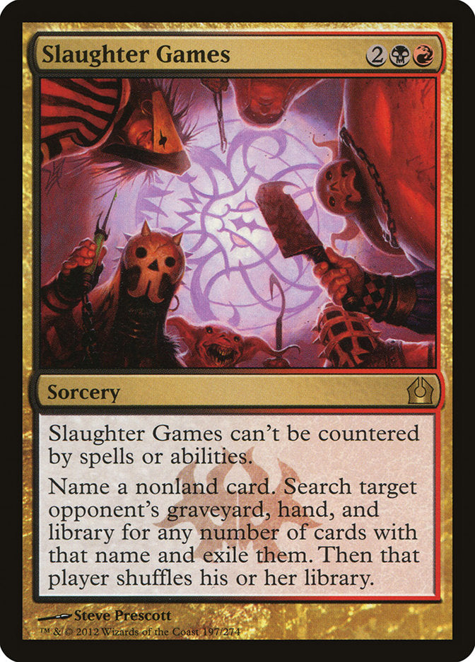 Slaughter Games 197/274 (Return to Ravnica)  | Chromatic Games