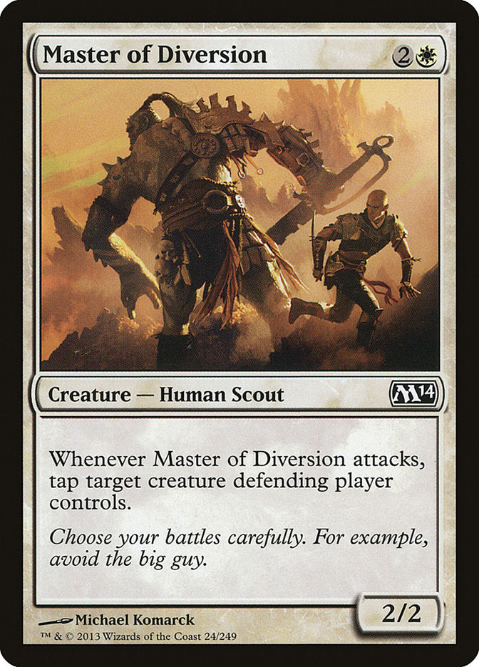 Master of Diversion 24/249 (Magic 2014 (M14))  | Chromatic Games