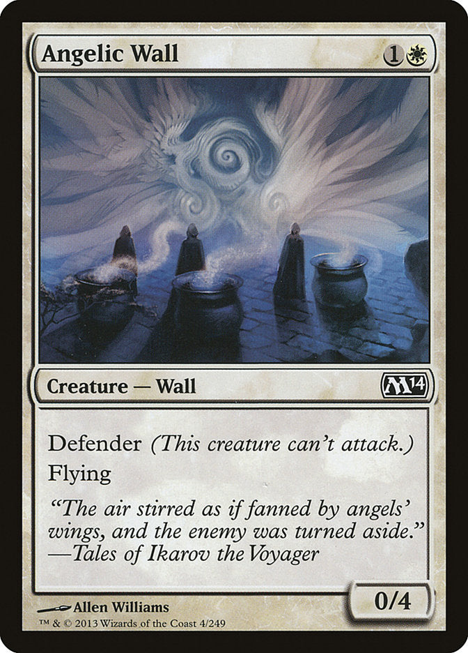 Angelic Wall 4/249 (Magic 2014 (M14))  | Chromatic Games