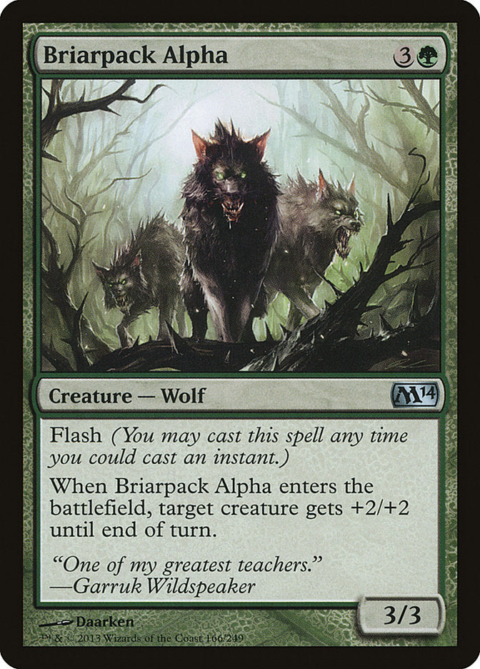 Briarpack Alpha 166/249 (Magic 2014 (M14))  | Chromatic Games