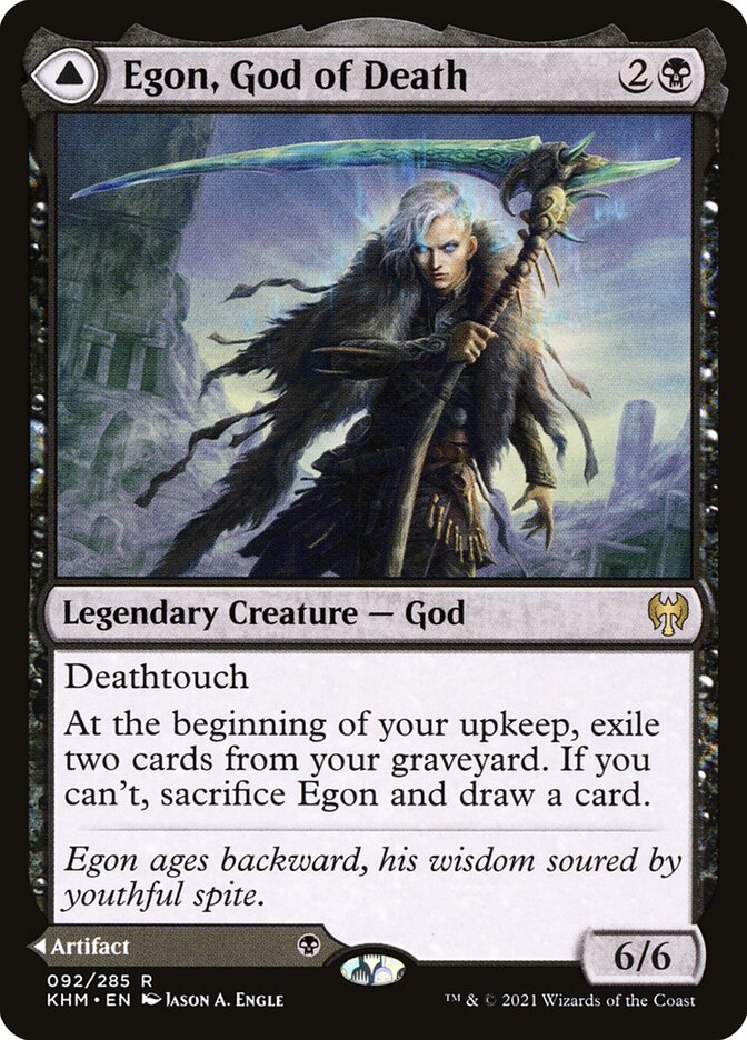Egon, God of Death // Throne of Death 92 (Kaldheim)  | Chromatic Games