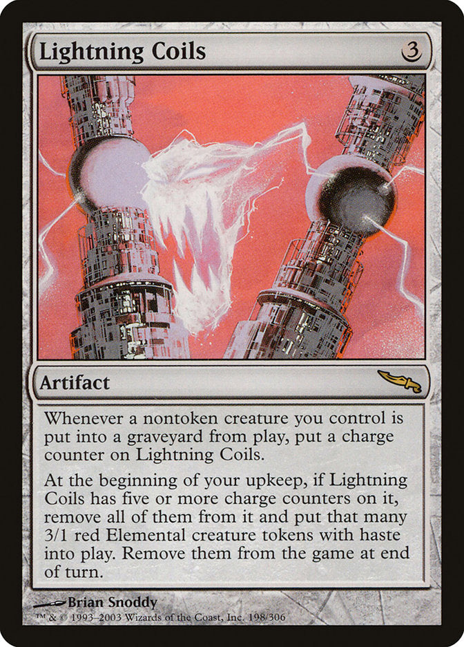 Lightning Coils 198/306 (Mirrodin)  | Chromatic Games