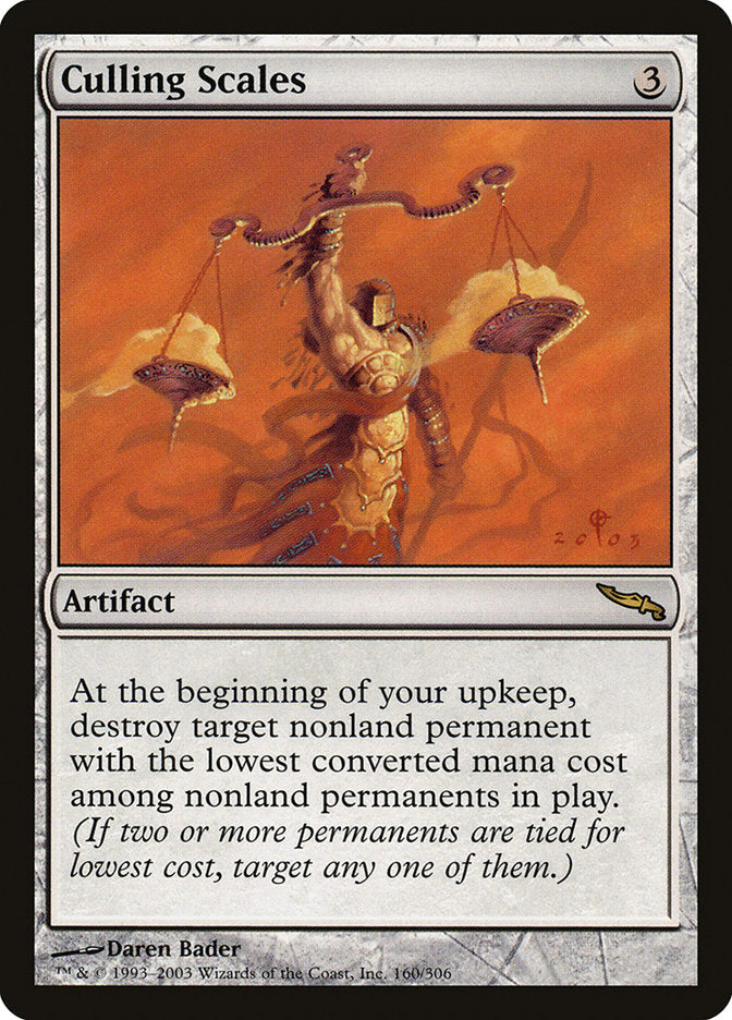Culling Scales 160/306 (Mirrodin)  | Chromatic Games