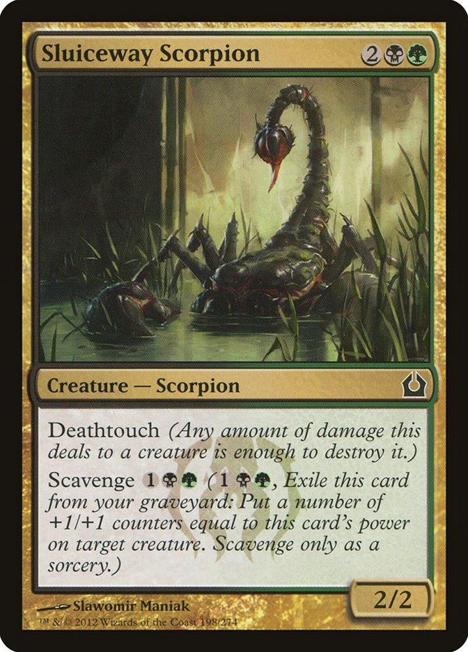 Sluiceway Scorpion 198/274 (Return to Ravnica)  | Chromatic Games