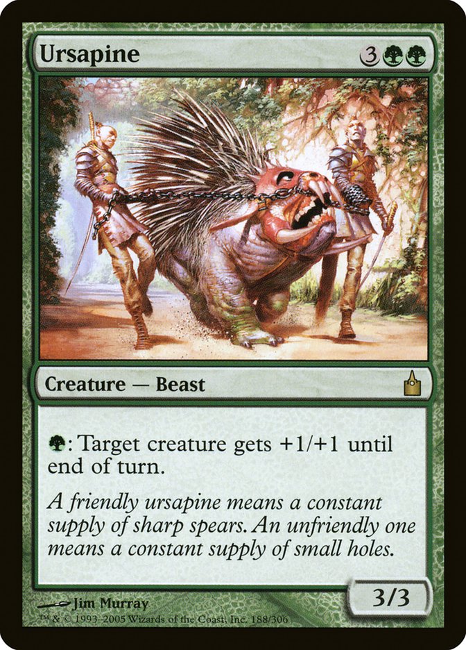 Ursapine 188/306 (Ravnica: City of Guilds)  | Chromatic Games
