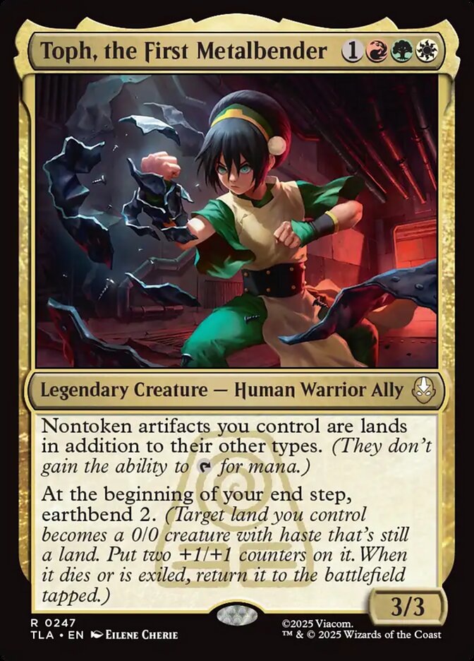 Toph, the First Metalbender 247/286 (Avatar: The Last Airbender)  | Chromatic Games