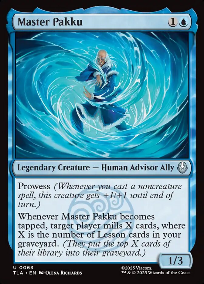 Master Pakku 63/286 (Avatar: The Last Airbender)  | Chromatic Games