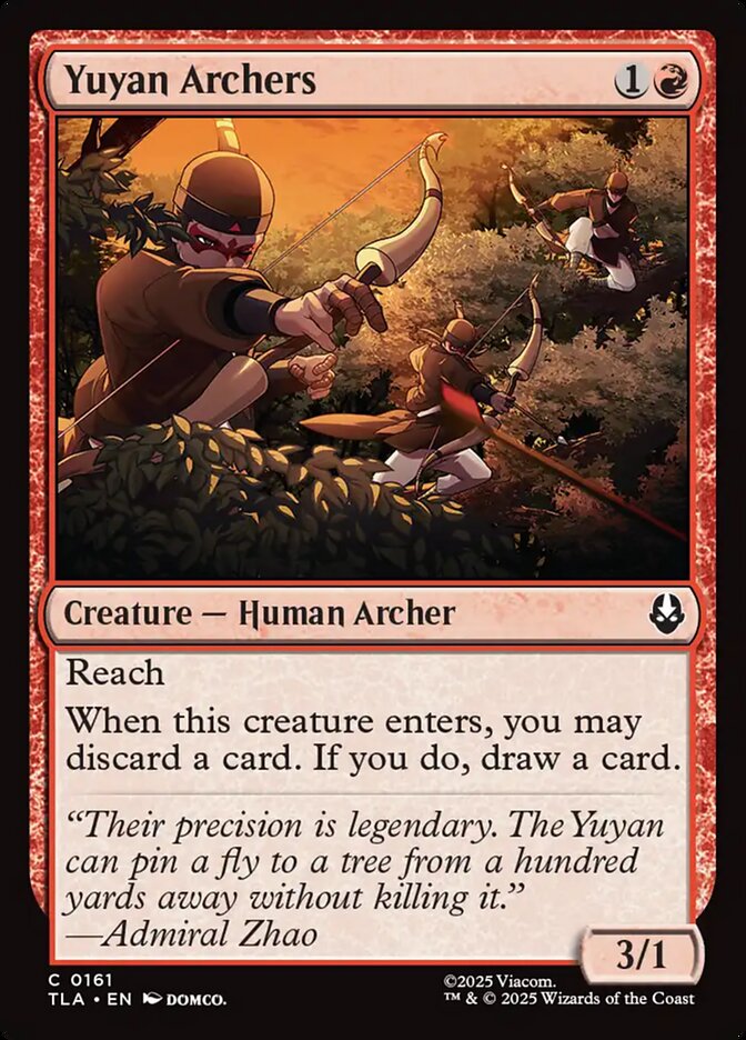 Yuyan Archers 161/286 (Avatar: The Last Airbender)  | Chromatic Games