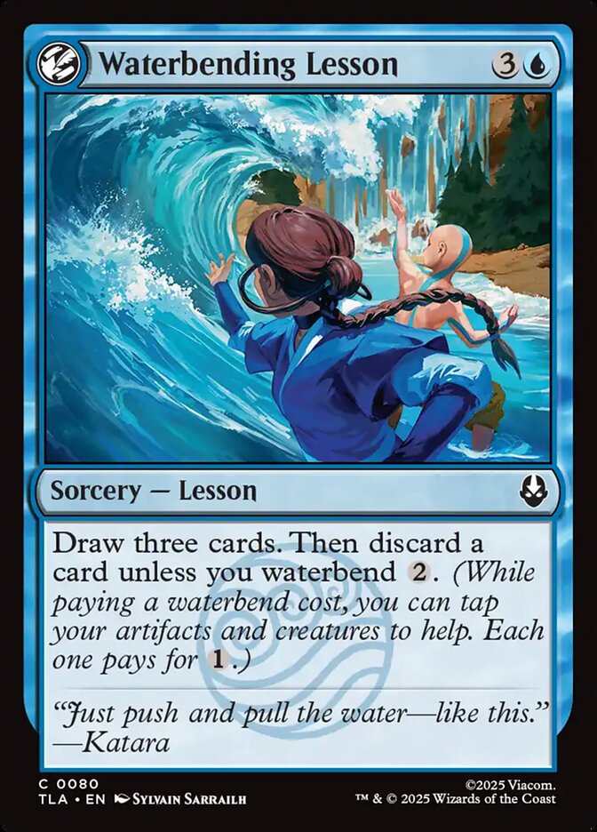 Waterbending Lesson 80/286 (Avatar: The Last Airbender)  | Chromatic Games
