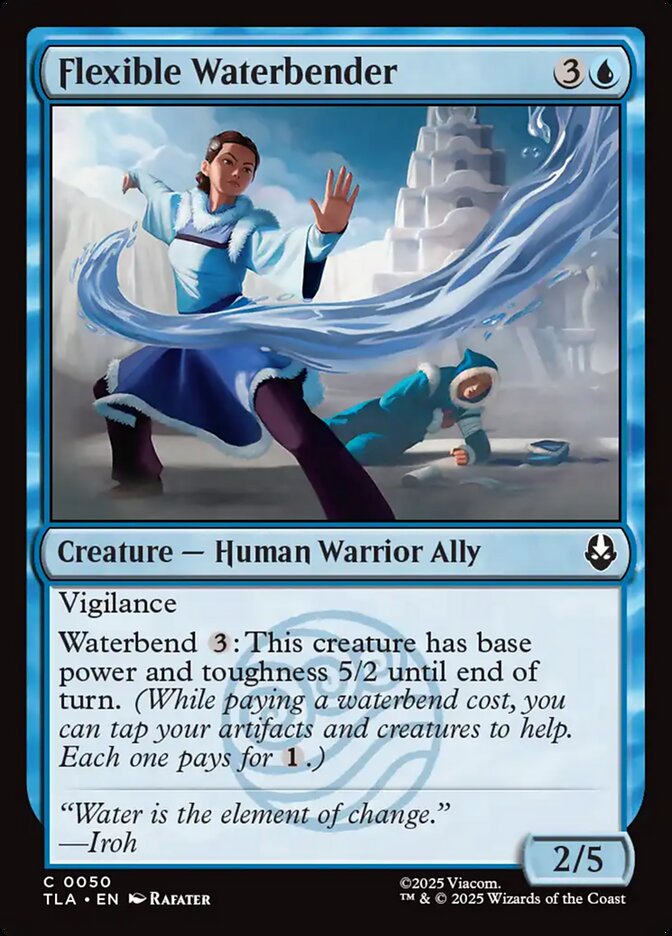 Flexible Waterbender 50/286 (Avatar: The Last Airbender)  | Chromatic Games
