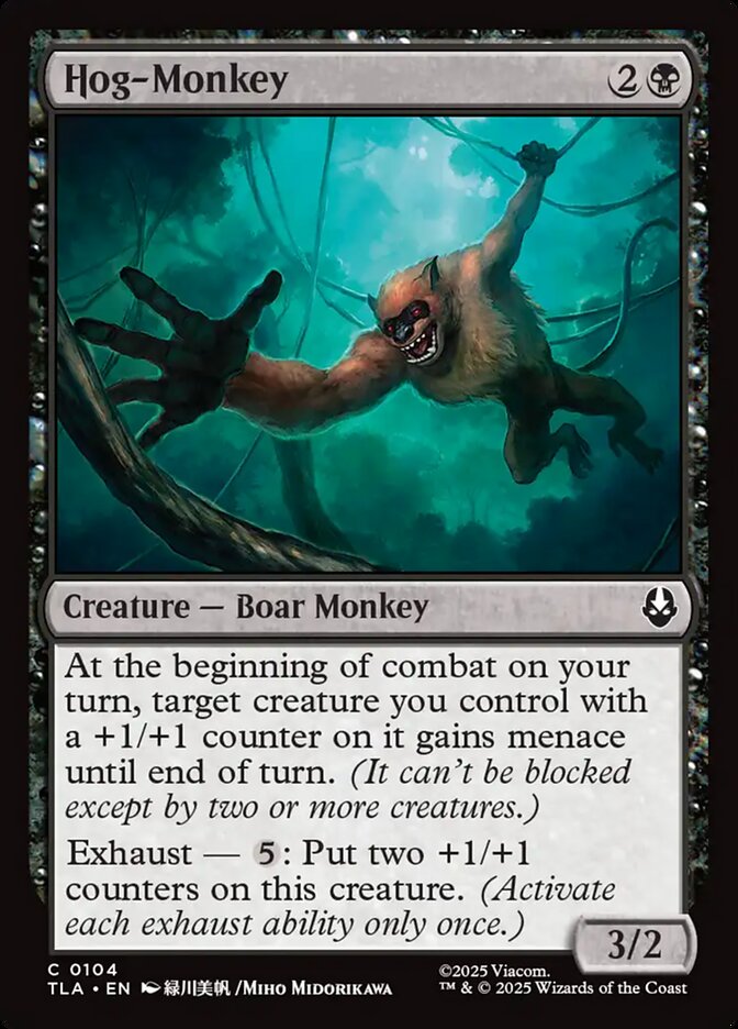 Hog-Monkey 104/286 (Avatar: The Last Airbender)  - Foil | Chromatic Games