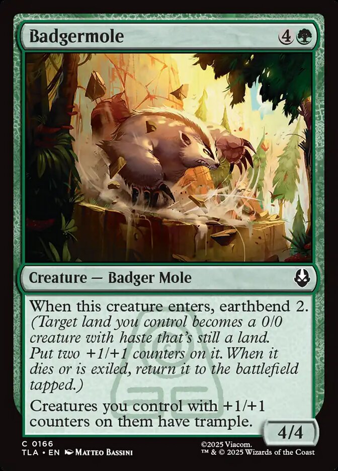 Badgermole 166 (Avatar: The Last Airbender)  | Chromatic Games