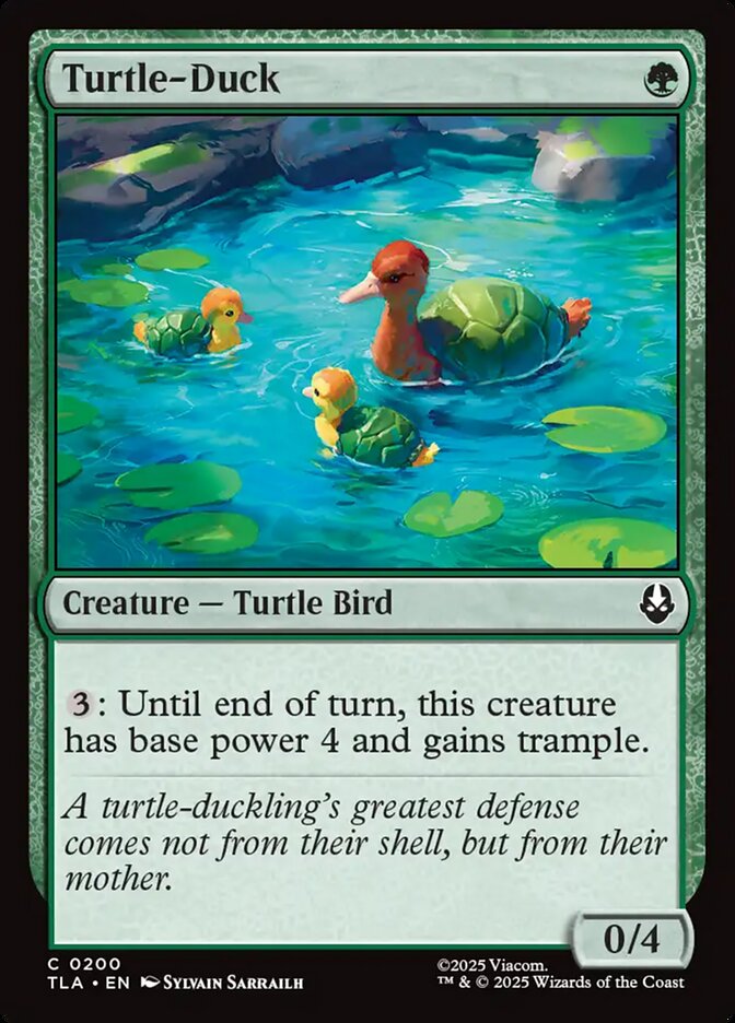 Turtle-Duck 200/286 (Avatar: The Last Airbender)  | Chromatic Games