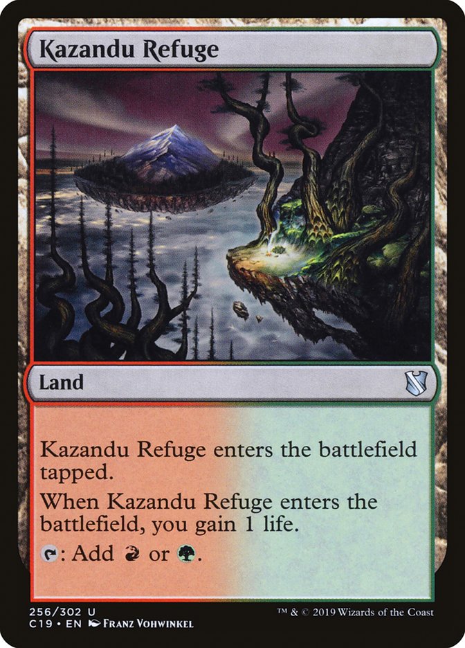 Kazandu Refuge 256/302 (Commander 2019)  | Chromatic Games