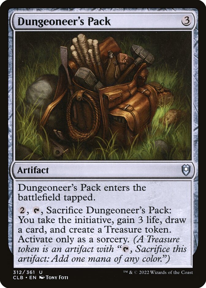 Dungeoneer's Pack 312 (Commander Legends: Battle for Baldur's Gate)  | Chromatic Games