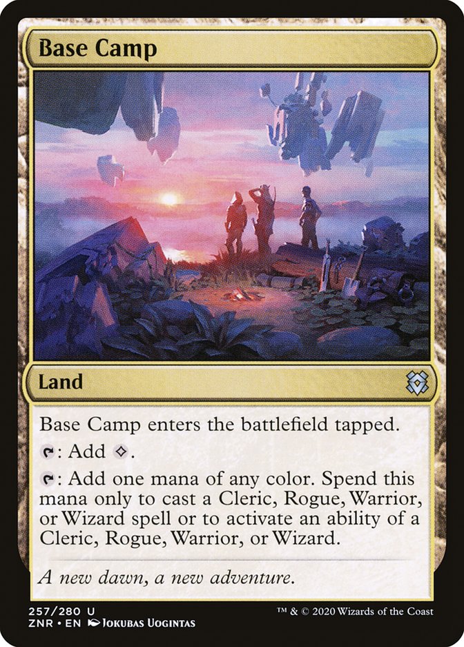 Base Camp 257/280 (Zendikar Rising)  - Foil | Chromatic Games