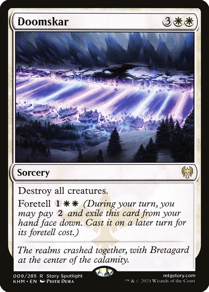 Doomskar 9 (Kaldheim)  - Foil | Chromatic Games