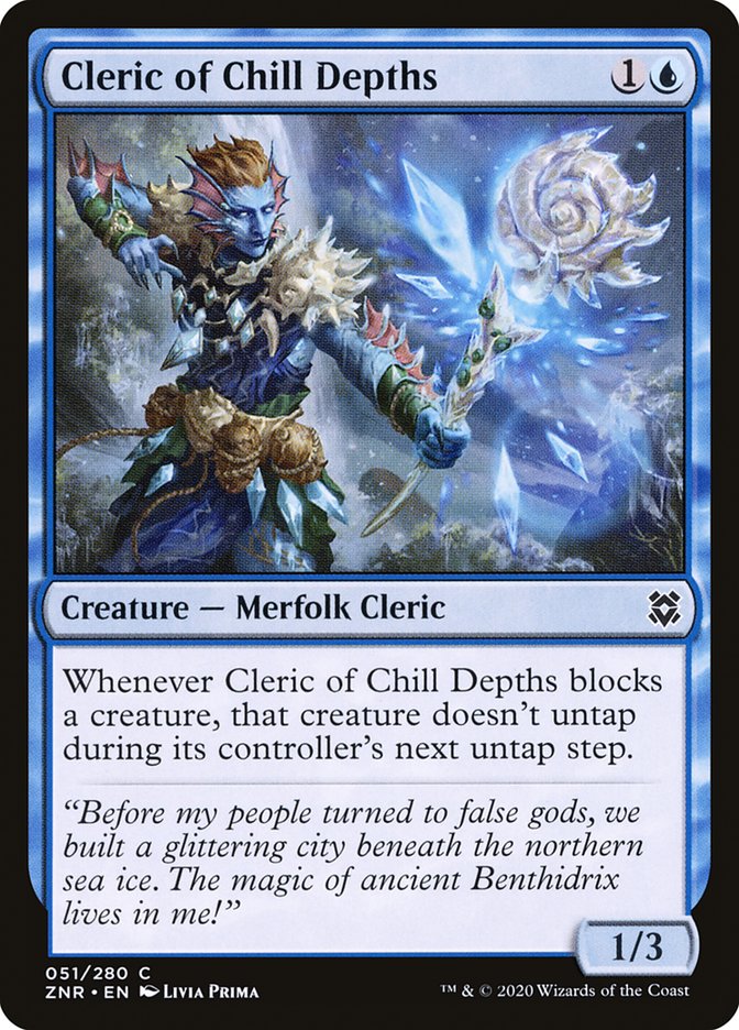 Cleric of Chill Depths 51/280 (Zendikar Rising)  | Chromatic Games