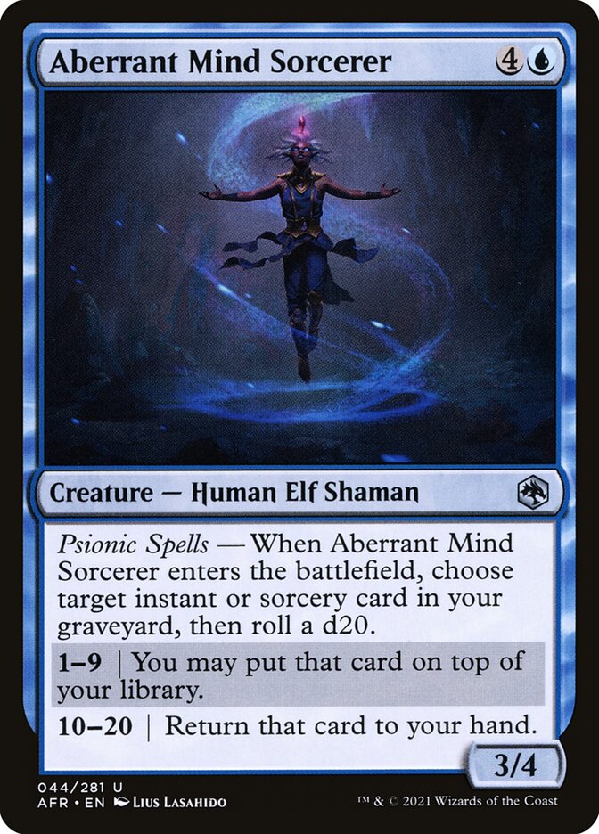 Aberrant Mind Sorcerer 44 (Adventures in the Forgotten Realms)  | Chromatic Games