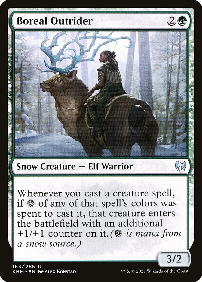Boreal Outrider 163/285 (Kaldheim)  | Chromatic Games