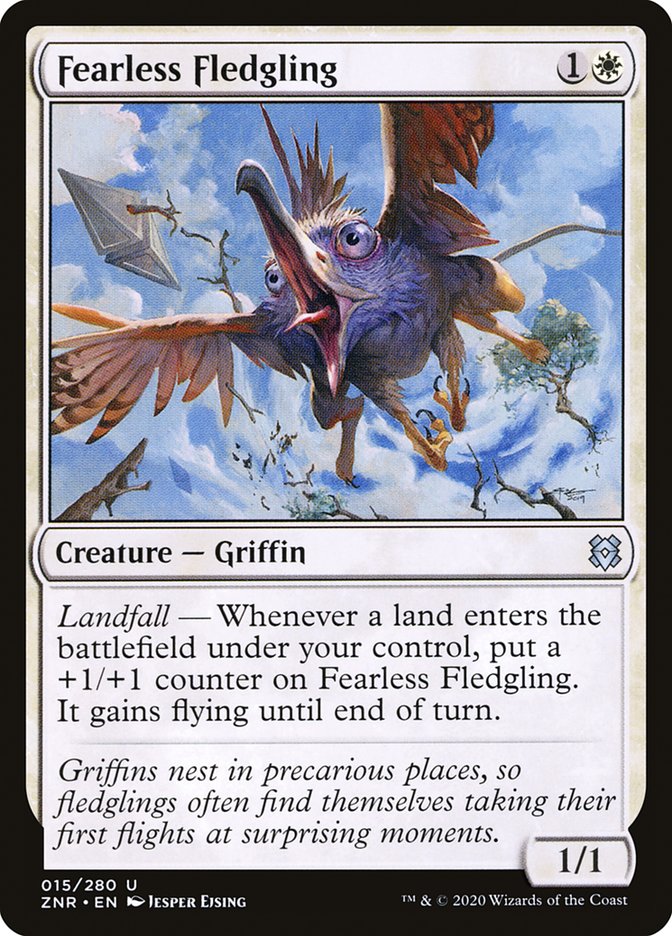 Fearless Fledgling 15/280 (Zendikar Rising)  | Chromatic Games