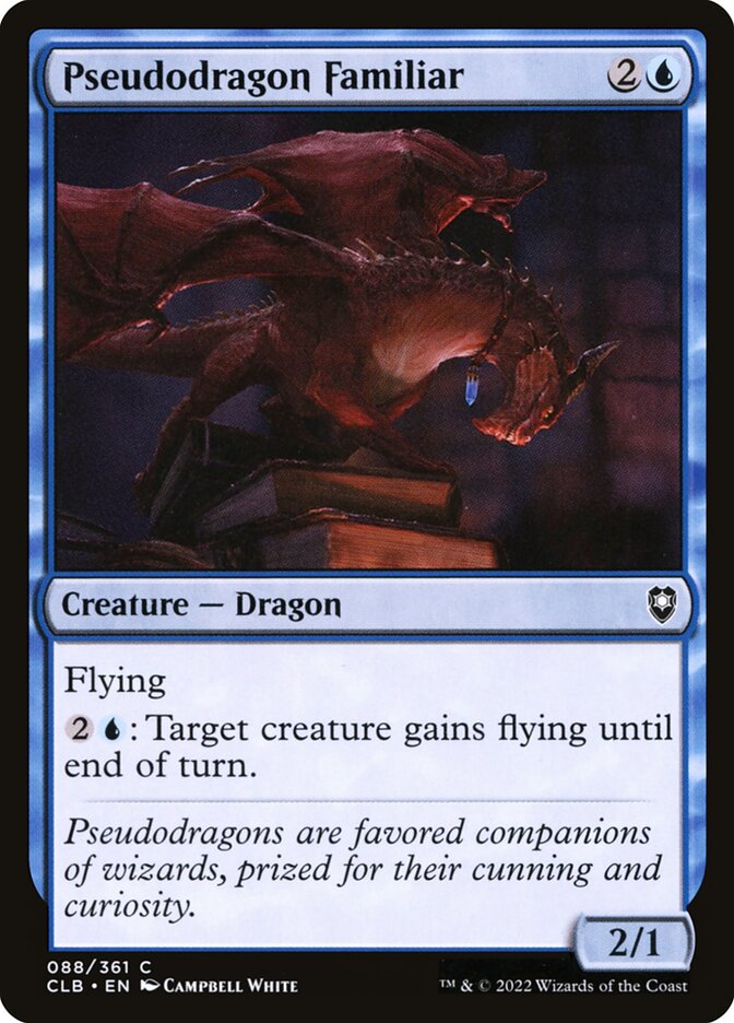 Pseudodragon Familiar 88 (Commander Legends: Battle for Baldur's Gate)  | Chromatic Games